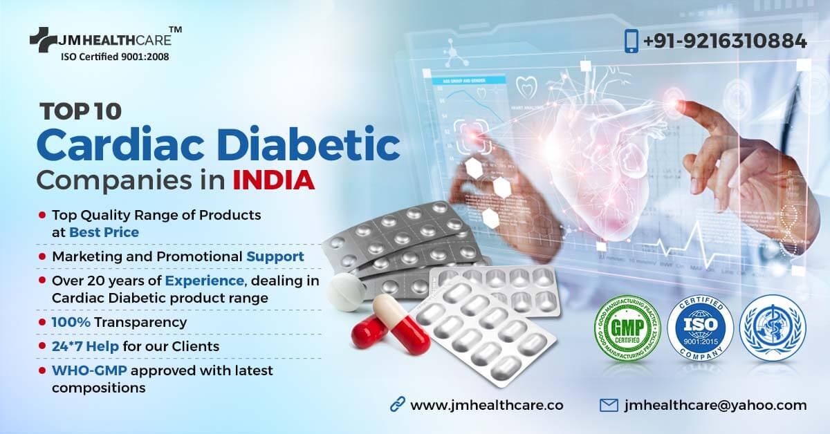 Top 10 Cardiac Diabetic PCD Companies in India